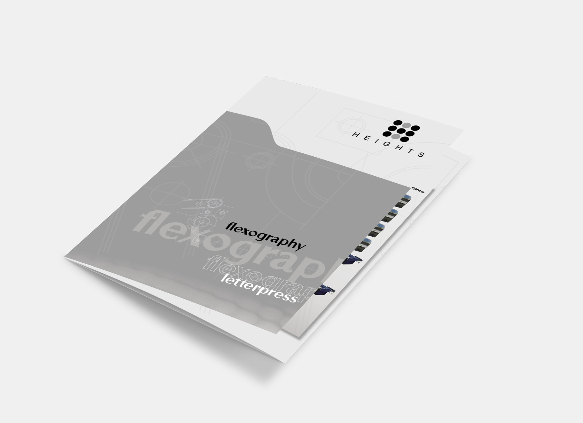 Plaquette Heights France Flexographie - Pompey